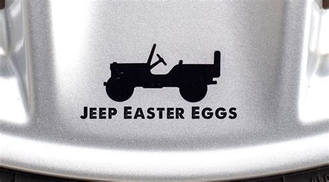 Did You Know? Popular, Rare Jeep Easter Eggs to Blow Your Mind | Cool ...