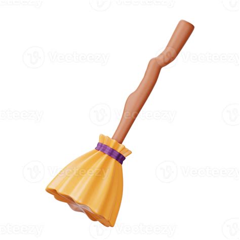 3d Fantasy Illustration Flying Brooms 41469265 Png