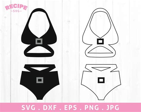 Bikini Svg Swimsuit Svg Vintage Bikini Svg Retro Bikini Etsy