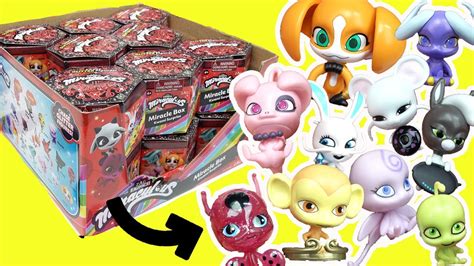 Miraculous Ladybug Miracle Box Kwami Surprise Series Youtube