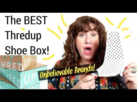 Thredup Rescue Box Unboxing 90 SHOE MYSTERY BOX Review You Won T