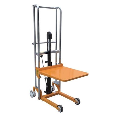 Shop Slingsby Manual Platform Stacker 1580mm Lift Height Safety