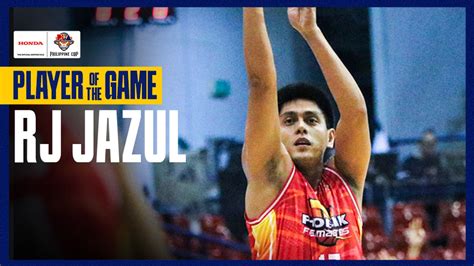 Pba Player Of The Game Highlights Rj Jazul Drains Six S As Phoenix