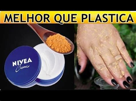 Misture No Creme Nivea Clareei As M Os E Tirei Rugas Rapidamente