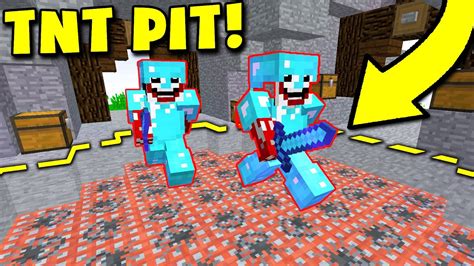 Exploding Tnt Pit Minecraft Trap Minecraft Trolling Youtube