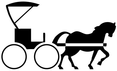 Amish Buggy Silhouette At Getdrawings Free Download