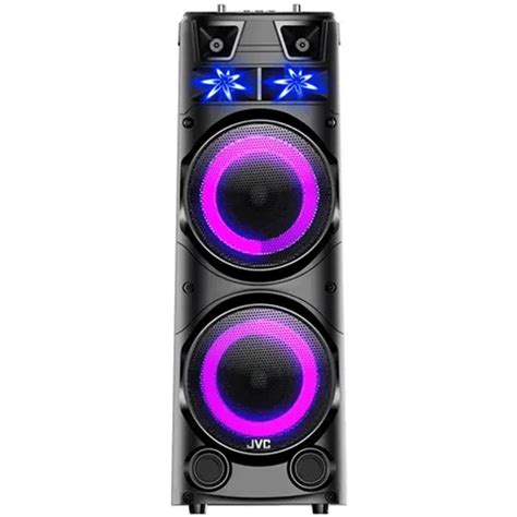 Buy Jvc Portable Bluetooth Party Speaker With Wireless Mic And Remote Control Xs N7222pb Black