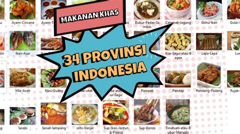 Gambar Makanan Tradisional 34 Provinsi Di Indonesia 57 Koleksi Gambar