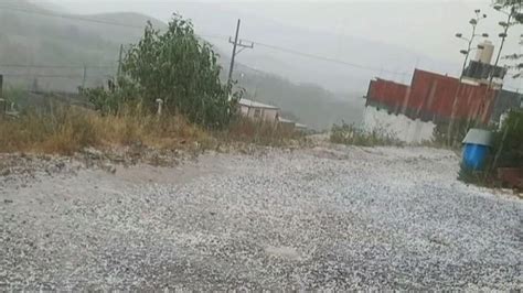 Por Fin Lluvia Y Granizada Sorprenden Ecatepec Pachuca Y Zacatecas