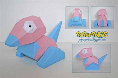 Pokemon Papercraft - Porygon by PaperBuff on DeviantArt