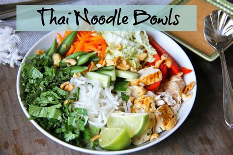 My New Addiction Thai Noodle Bowls Sumptuous Living