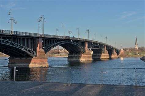 Theodor Heuss Bridge Mainz Germany Free Photo On Pixabay