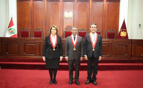 Magistrado Francisco Morales Saravia Jurament Como Nuevo Presidente