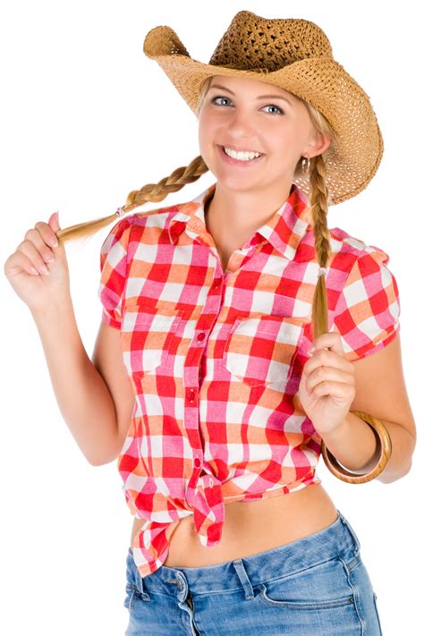 Country Girl With A Hat Free Stock Photo Public Domain Pictures