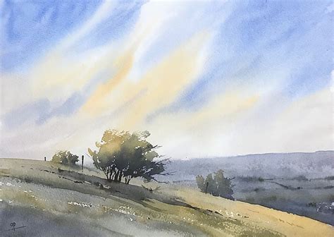 Painting The Landscape In Watercolour Video Tutorial