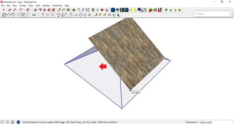 How To Create A 3 D Thatched Roof In Sketchup