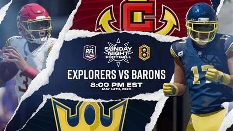 Madden 23 Columbus Explorers Vs Brooklyn Barons Week 16 Live Game