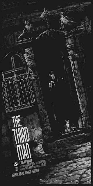 The Blot Says...: The Third Man Movie Poster Screen Print by AJ Frena x Mad Duck Posters