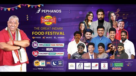 The Great Indian Non Stop Food Festival Yummy Fest 2023 At Ymca