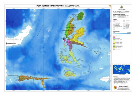 Gambar Peta Maluku Utara Lengkap - BROONET