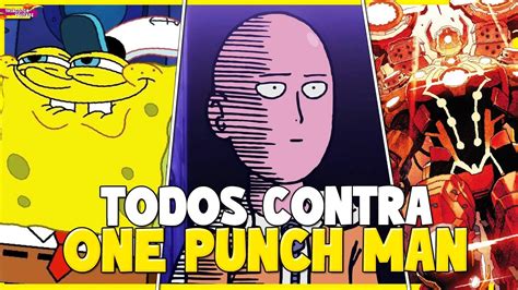 Personagens Que Venceriam Todo O Universo De One Punch Man Youtube