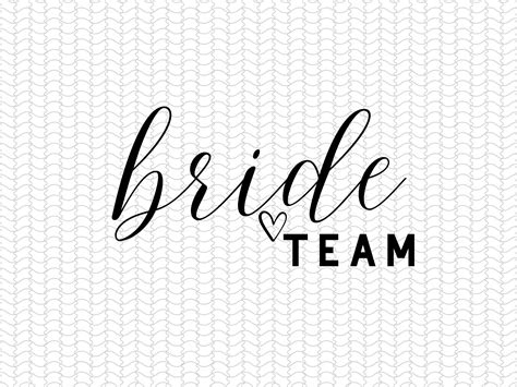 Bridal Party Svg Bundle Wedding Svg Bride Svg Bridesmaid Etsy