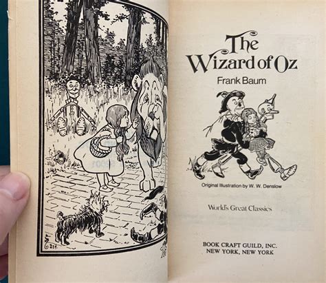 1969 Wizard of Oz PB Book Denslow Illustrations 1960s/70s L Frank Baum ...
