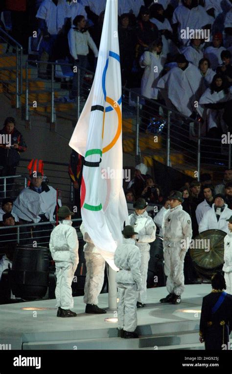 Turin Italy 26 02 2006 Turin 2006 Olympic Winter Games Closing