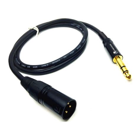 Cable Mm De Dos Canales A Xlr Macho Metros Canon