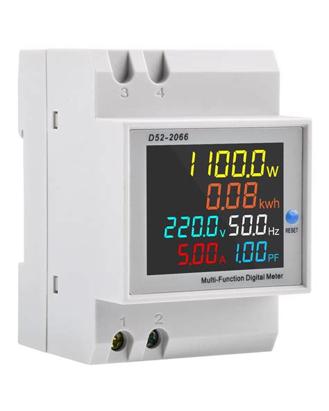 Ac V A Compteur Electrique Consommation Sous Compteur