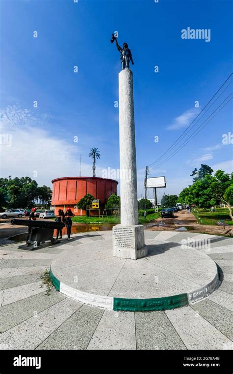 Cenotaph Before The Benin National Museum In The Royal Gardens Benin