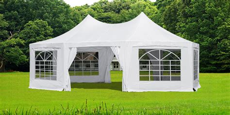 Erommy 26 Ft W X 19 Ft D Steel Party Tent Reviews Wayfair Canada