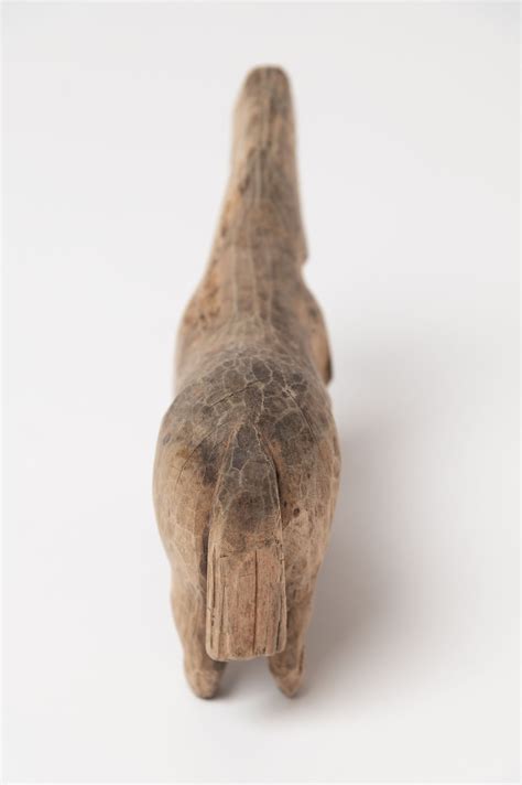 Antique Swedish Hand Carved Wooden Folk Art Toy Horse Decorative