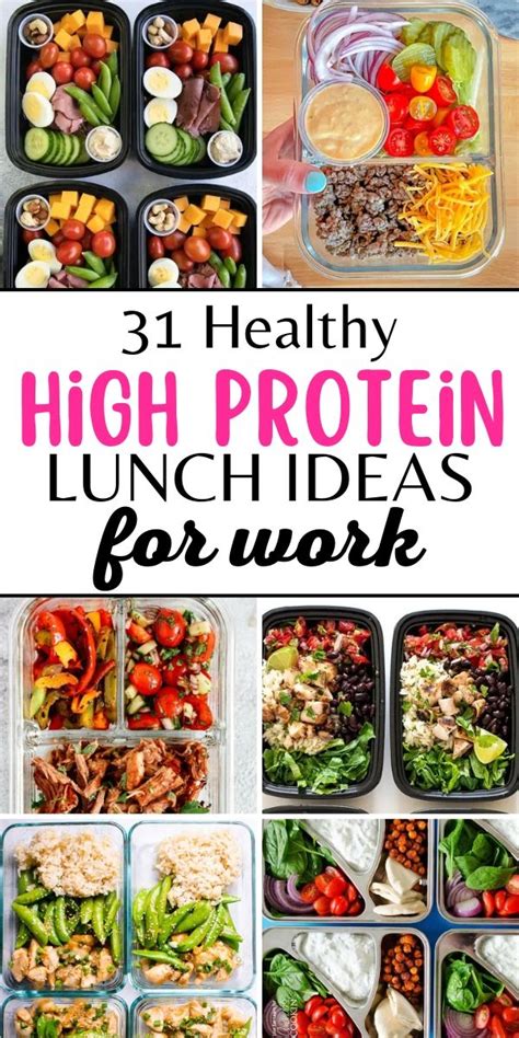 High Protein Meal Prep Lunch Ideas With Easy Recipes Recipe High