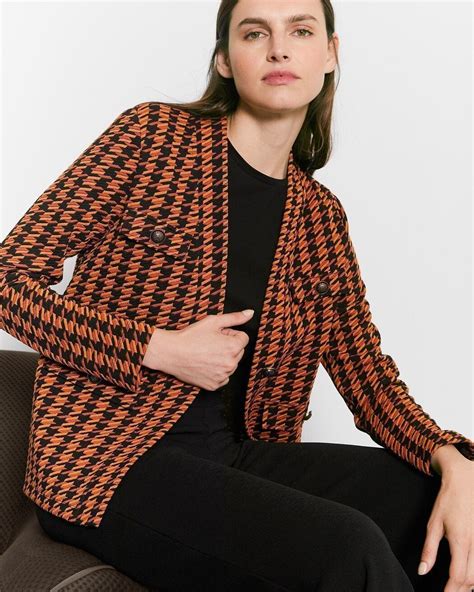 Chaqueta Jacquard