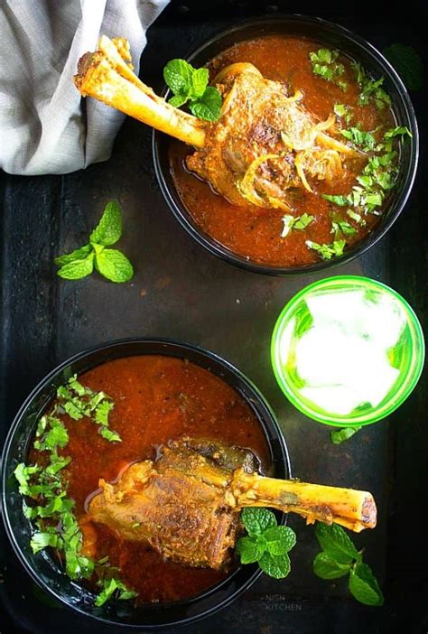 Indian Lamb Shank Curry Video NISH KITCHEN