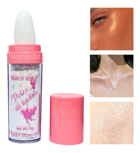 Iluminador Polvo De Hadas Glitter Para Rostro Y Cuerpo Pz Meses Sin