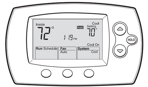 American Standard ACONT602AF22MA Programmable Thermostat Installation ...