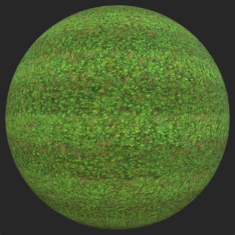 Football Soccer Grass Field With Alternating Bands Free Pbr