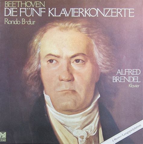 Beethoven fünf Klavierkonzerte Rondo B dur Alfred Brendel