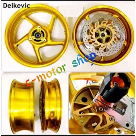 Jual Velg Delkevic Ninja 250fi Single Disc Tapak Lebar Velg Delkevic