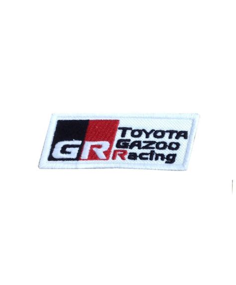 1971 Embroidered Badge Patch Sew On 88mmx32mm Toyota Gr Gazoo Racing