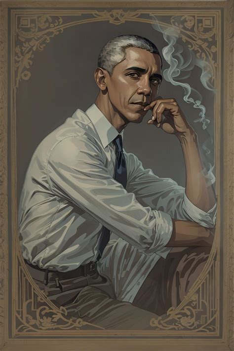 obama at work art : r/Destiny