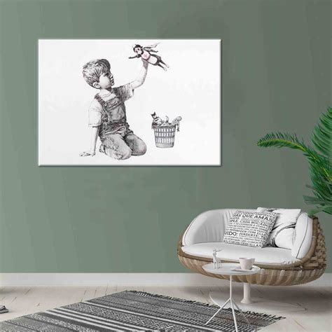 Banksy Game Changer Superhero Nurse Banksy Playing Kid Etsy