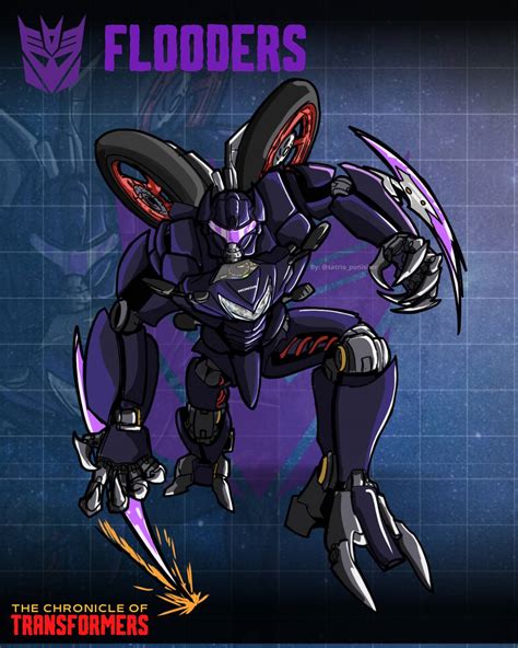 My Own Transformers Oc Flooders Decepticon By Satriopunisher305 On