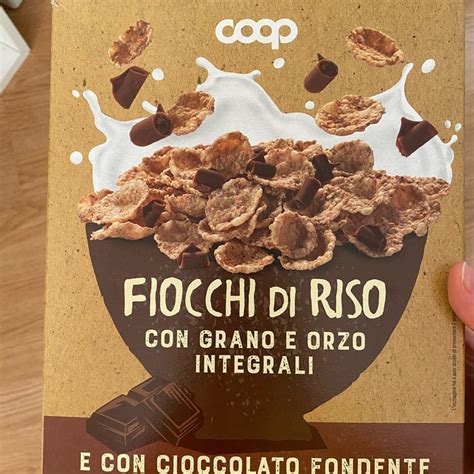 Coop Fiocchi Di Riso Con Grano E Orzo Integrali E Con Cioccolato