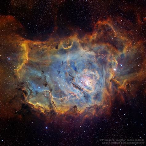 THE LAGOON NEBULA | Telescope Live