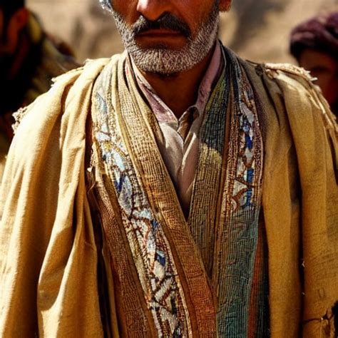 Prompthunt Close Up Of A Kurdish Shepherd Wearing Traditional Kurdish