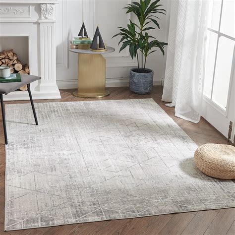 Amazon Jinchan Area Rug X Washable Rug Grey Rug Modern Carpet