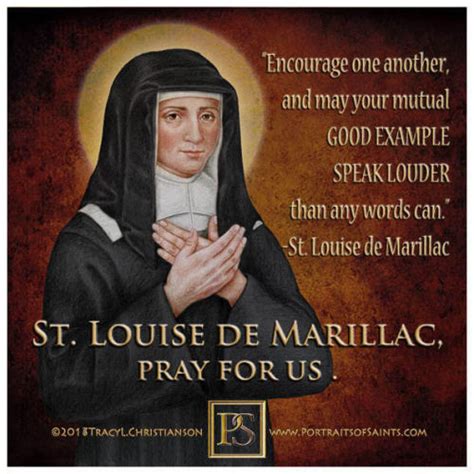 Happy Feast Day Saint Louise De Marillac 1591 1660 Portraits Of Saints